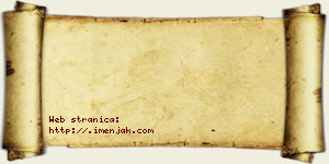 Miljana Jaćimović vizit kartica